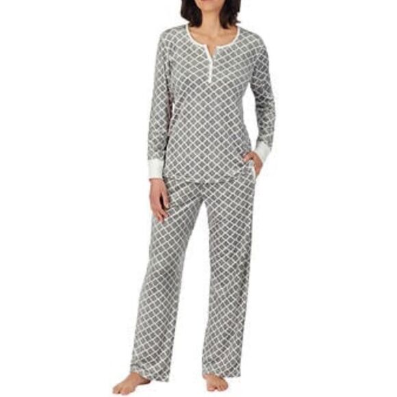 New Nautica 2-piece Pajamas PJs Set Gray Size 3X - Picture 1 of 5